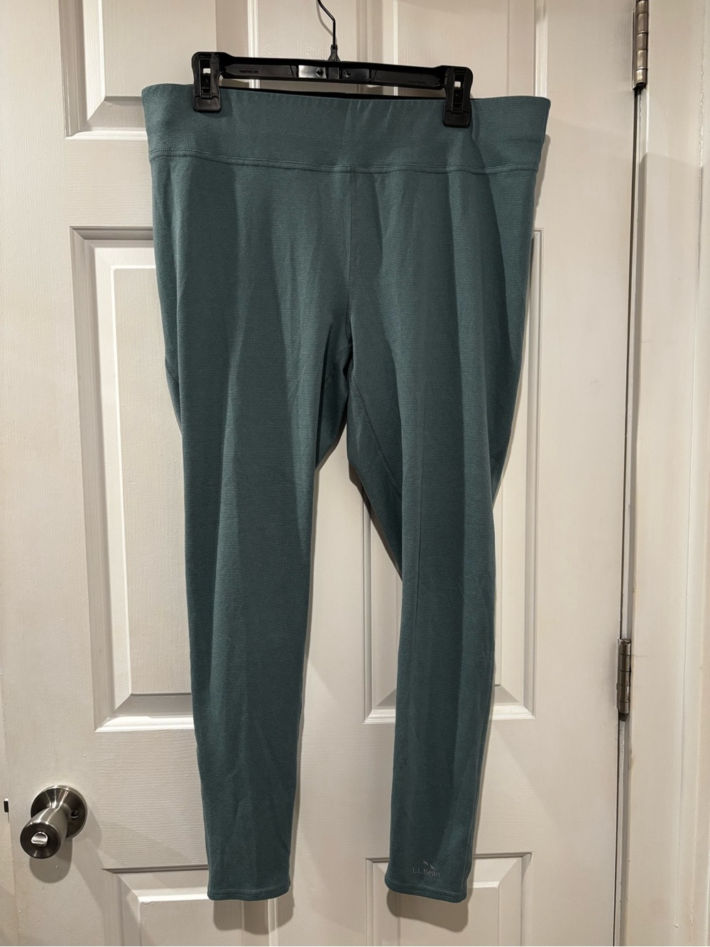 L.L. Bean Teal Women’s Midweight Base Layer Pants